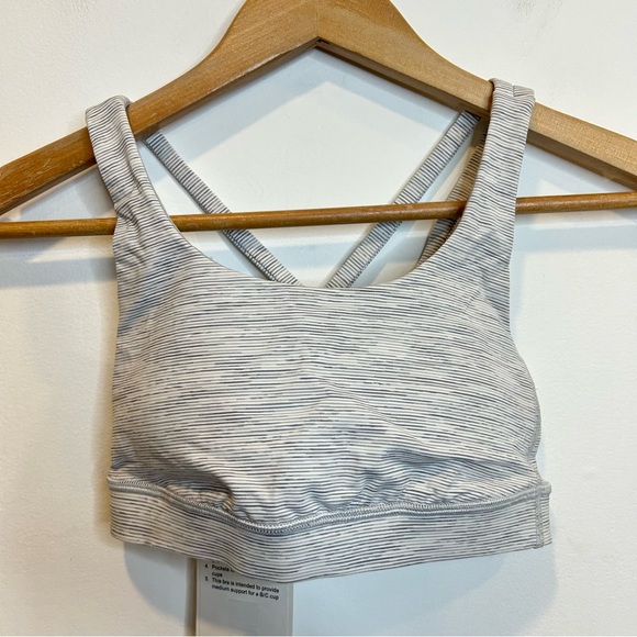 Lululemon Energy Bra Wee Are From Space Nimbus Battleship - Picture 4 of 8